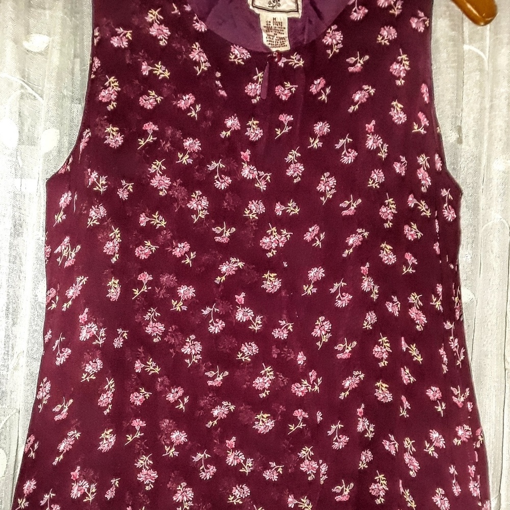 April Cornell shift dress sleeveless M